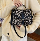 handbags 2021 new trendy fashion leopard print one shoulder messenger bag portable small square bagpicture15