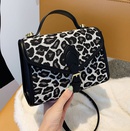 handbags 2021 new trendy fashion leopard print one shoulder messenger bag portable small square bagpicture18