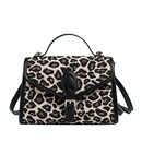 handbags 2021 new trendy fashion leopard print one shoulder messenger bag portable small square bagpicture16