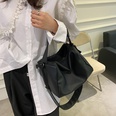 Handbag Fashion Wide Shoulder Strap One Shoulder Atmospheric Retro Bag 2021 New Fall Large Capacity Pure Color Messenger Bagpicture20