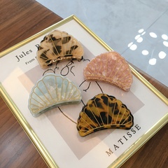 Exported to Japan Acetate Sheet Hair Accessories Small Scalloped Shell Hair Catch Adult Temperament Catch Clip Hairpin
