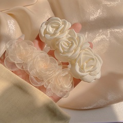 Camellia hair clip Korean personality flower hair accessories