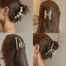 Korean hair clip large hair clip pearl catch clip headdress shark hair catchpicture12