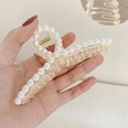 Korean hair clip large hair clip pearl catch clip headdress shark hair catchpicture18