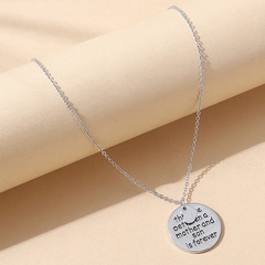 European and American creative trend personality fashion English letter necklace wholesale