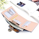 Neue Brieftasche Kurze Mode Vertikale Einfache Dreifachgefaltete Kartenhalter Multifunktionale Geldbrse Koreanische Kleine Brieftaschepicture24