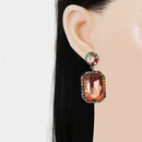 new alloy diamond geometric earrings super flash earringspicture18