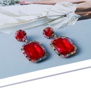 new alloy diamond geometric earrings super flash earringspicture16