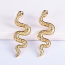 new trendy snakeshaped earrings personality exaggerated long earringspicture7