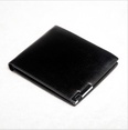 Koreanische Version der neuen mehrfarbigen kurzen Brieftasche aus Eisenblech mit feinen Linien und Farbkanten fr Herren horizontale Brieftaschenpicture23