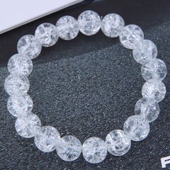 Korean fashion sweet crystal glass beads fashion personality female bracelet wholesale