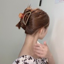 Shark clip hairpin Korean girl metal catch clip back head clip retro simple plate hair catchpicture14