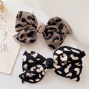 chic style simple retro leopard bow steel clip spring clip top clip hair accessorypicture12