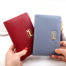 Mode neue Brieftasche mittellange koreanische Version von einfarbiger Quaste Reiverschluss Brieftaschepicture28