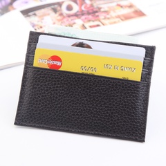 Men's card holder first layer cowhide card holder leather business card holder simple credit card holder