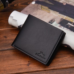 new men's wallet short style personality Korean men's simple wallet purse