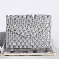 handgefertigte Strass-Clutch New Diamond Dinner Bag kleine quadratische Tasche