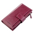 Mens wallet long style fashion brand dollar clip multicard position suit bag mobile phone bag zipper walletpicture35