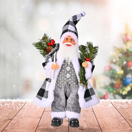 Weihnachtsfeier Dekoration stehende Haltung Santa Claus Puppepicture26