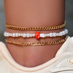 European and American fashion personality chain new anklet