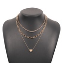 Multilayer Fashion Simple Necklace Alloy Claw Chain Retro Necklace Exaggerated Chain Hip Hop Necklacepicture16