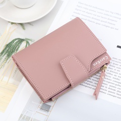 New ladies wallet short zipper wallet Korean version of coin purse multi-card buckle card holder wholesale