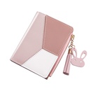 Neuer Stil Damen Brieftasche kurze Farbkontrastnhte Mnzbrse im koreanischen Stil Schnalle Reiverschluss Brieftasche Grohandelpicture20