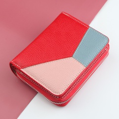 Ladies wallet fashion new cute pu leather wholesale wallet two fold zipper short wallet wholesale