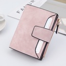 Mode Schnalle dreifach Geldscheinklammer Brieftasche Reiverschluss Tasche Trend koreanische reine Farbe Geldbrse Frauen Grohandelpicture18
