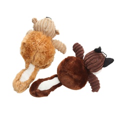 Pet dog toy cute animal shape sounding plush toy wholesale pet supplies