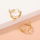 Crossborder hotselling retro metal butterfly earrings creative temperament light luxury elegant earringspicture12