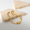 new stainless steel jewelry herringbone collar bone chain bracelet punk butterfly snake chain braceletpicture11