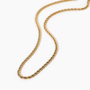 18K goldplated stainless steel necklace jewelry gold fine chain necklacepicture11