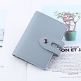 Cute thin small card holder womens ID card bag hasp buckle student female card bag wholesalepicture26