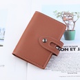 Cute thin small card holder womens ID card bag hasp buckle student female card bag wholesalepicture29