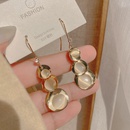 Opal ear hooks exaggerated earrings female 2021 new trendy summer earrings metal highend ear jewelrypicture13
