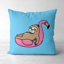 Sloth fashion pillowcase fabric sofa cushion cover home super soft pillowcasepicture11