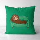 Sloth fashion pillowcase fabric sofa cushion cover home super soft pillowcasepicture13