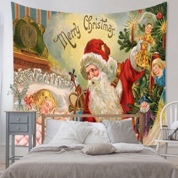 Christmas tapestry room decoration decorative cloth background cloth hanging cloth tapestrypicture11