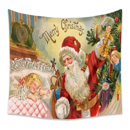 Christmas tapestry room decoration decorative cloth background cloth hanging cloth tapestrypicture14