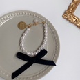 retro metal imitation pearl person head round brand bracelet necklace elegant braceletpicture22