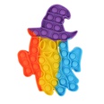 Halloween nouveau rongeur pionnier arcenciel silicone jouets puzzle de bureau pour enfants jouet mentalpicture13