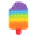 Neu Rainbow Rodent Pioneer Ice Cream Kinder Dekompressionspuzzle Silikonspielzeugpicture18
