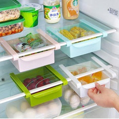 Kitchen Organizing Storage Rack Refrigerator Fresh-keeping Partition Layer Boxed