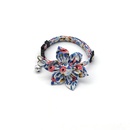 collier de chien cloche en treillis floral pour animaux de compagnie coton bowknot collier de chat mignon en grospicture14