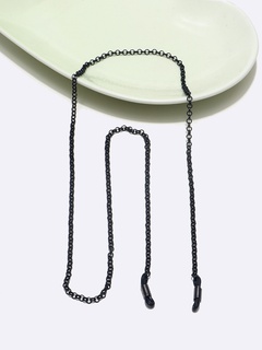 Non-slip popular metal glasses rope black glasses pendant handmade glasses chain