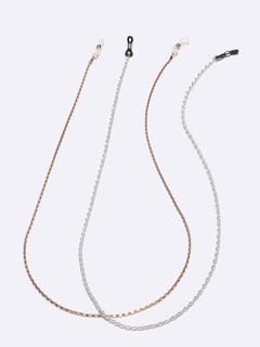 two-piece glasses chain hollow chain twist glasses rope