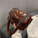 2021 new bag female chain messenger bag autumn and winter fashion rivet small square bagpicture28