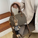 2021 new bag pillow bag houndstooth portable casual fashion oneshoulder messenger bagpicture18