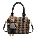 2021 new bag pillow bag houndstooth portable casual fashion oneshoulder messenger bagpicture19